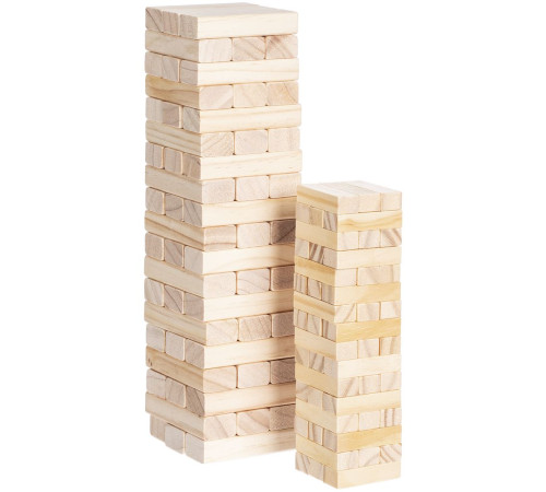 Игра «Деревянная башня мини», неокрашенная