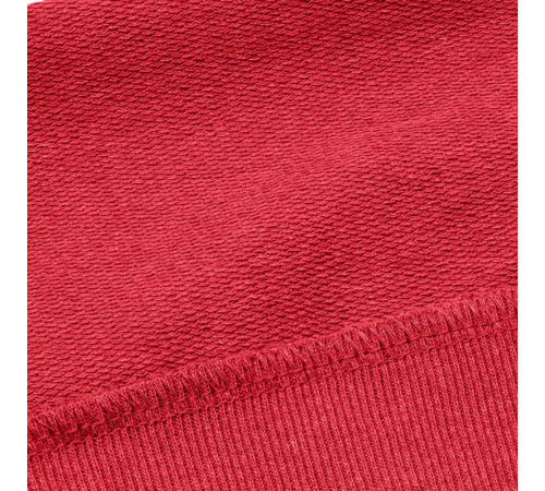 Толстовка с капюшоном унисекс Hoodie, красный меланж