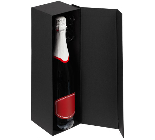 Коробка под бутылку Color Jacket, черная