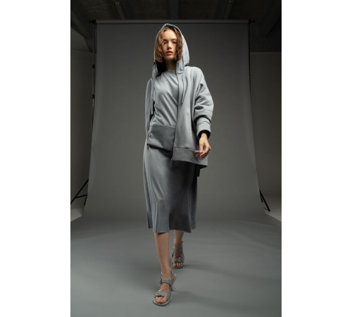 Платье D2, серое