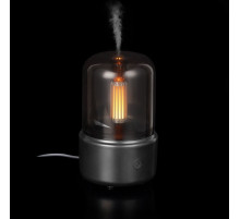 Увлажнитель-ароматизатор с подсветкой mistFlicker, черный