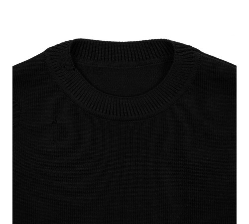 Джемпер оверсайз унисекс Grunge, черный