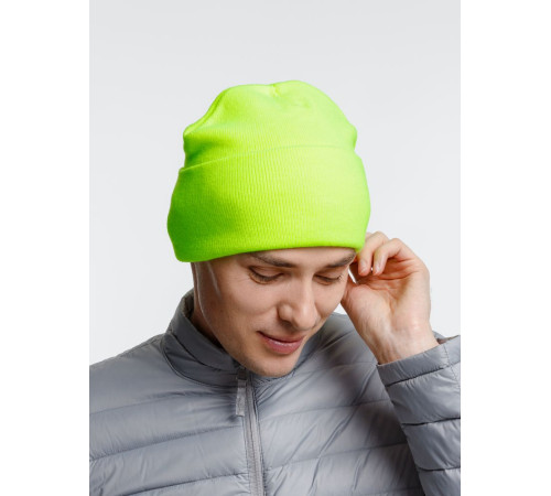 Шапка Urban Flow, салатовый неон