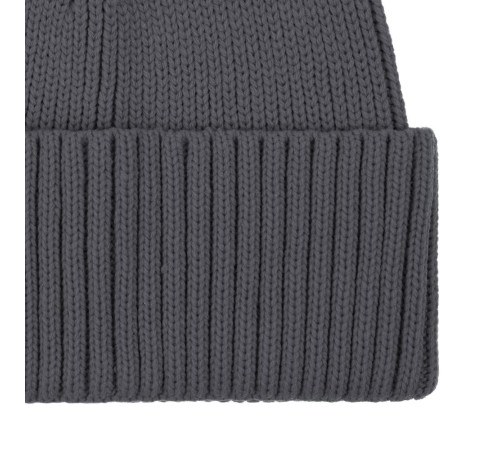 Шапка Hinge, темно-серая (графит)