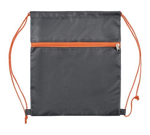 Детский рюкзак Novice, серый с оранжевым