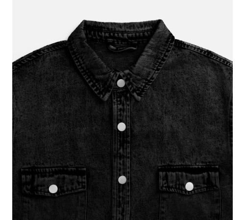 Куртка джинсовая O3, черная