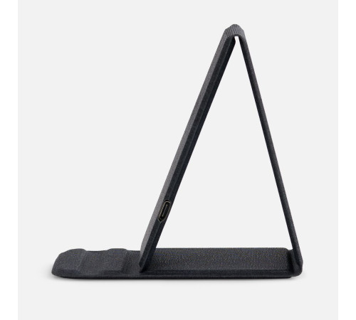Подставка для смартфона с беспроводной зарядкой Kickstand, серая