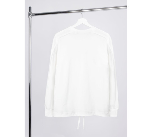 Свитшот унисекс Vozduh, молочно-белый