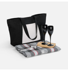 Набор Festin с серым пледом