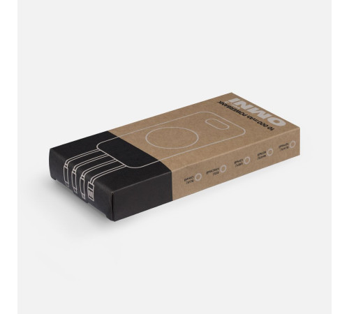 Аккумулятор Omni Qi 10000 мАч, ver.2, серый