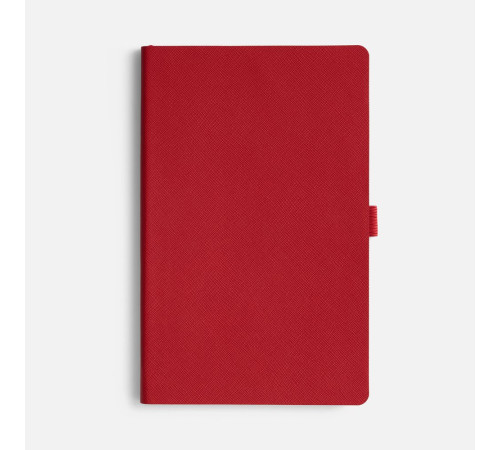 Ежедневник Lungo, недатированный, красный