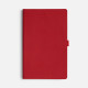 Ежедневник Lungo, недатированный, красный