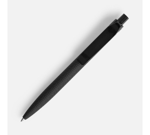 Ручка шариковая Prodir QS03 PRP Tyre Soft Touch, черная