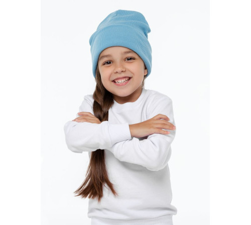 Шапка Real Talk, голубая