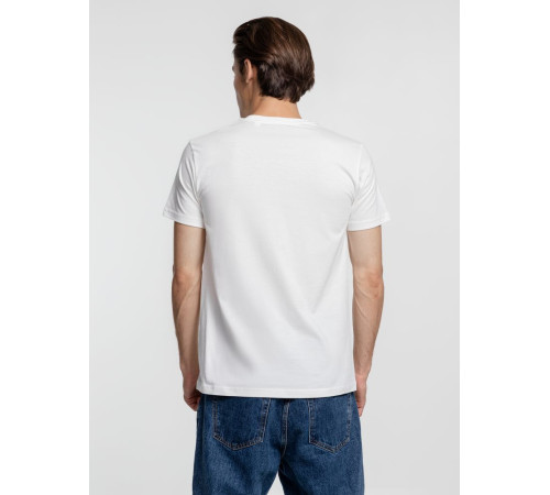 Футболка унисекс T-Bolka 160, белая (теплый оттенок)