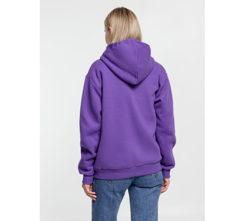 Толстовка на молнии с капюшоном Siverga Heavy, фиолетовая
