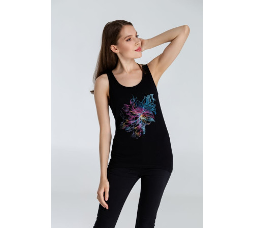 Майка женская Vibrance, черная