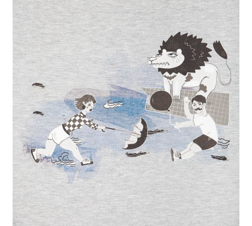 Свитшот женский «Не вы ли были у Невы», серый меланж