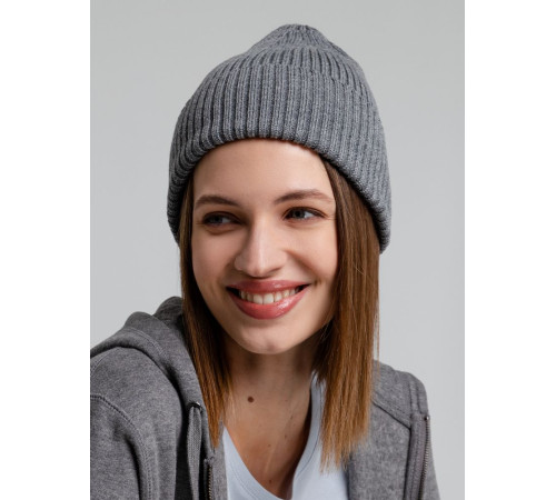 Шапка Stout, серый меланж