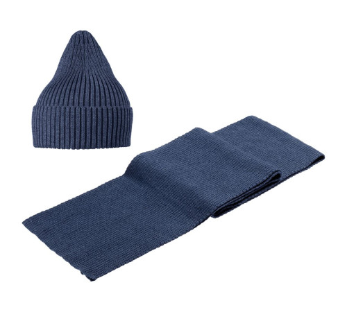 Шапка Stout, синий меланж