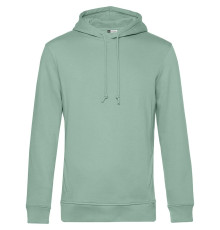 Толстовка с капюшоном унисекс BNC Inspire (Organic), серо-зеленая