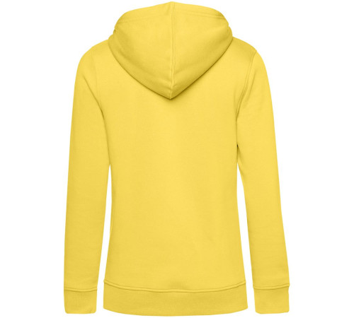 Толстовка с капюшоном женская BNC Inspire (Organic), желтая