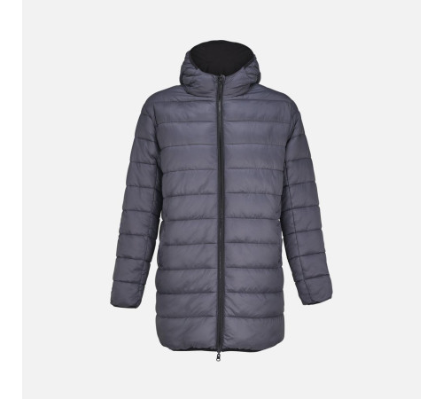 Куртка-парка унисекс Reverse, черная