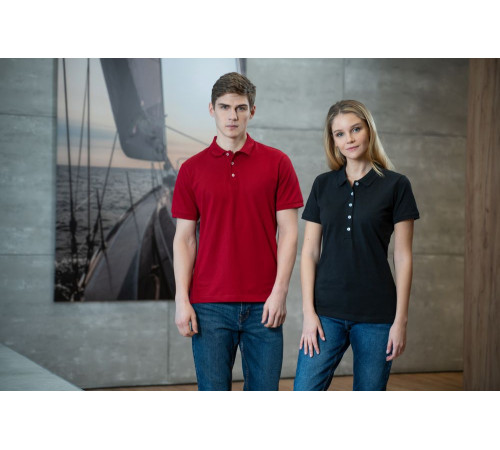 Рубашка поло мужская Sunset, черная