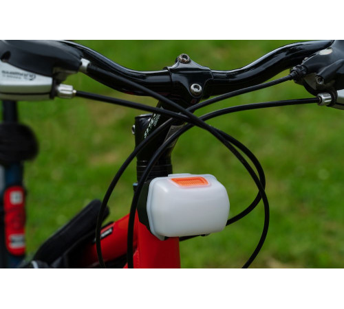 Многофункциональный светодиодный фонарь Klar, серый