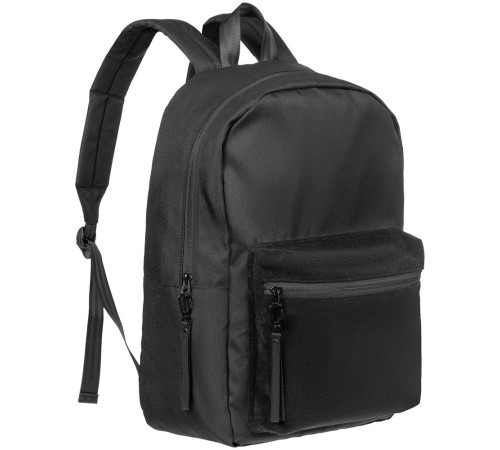 Рюкзак Patch Catcher с карманом из липучки, черный