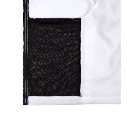 Куртка флисовая унисекс Manakin, белая