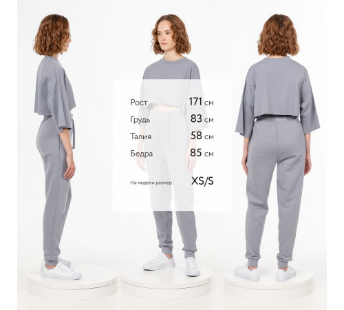 Джоггеры J2, серые