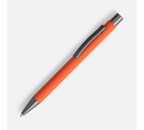 Ручка шариковая Atento Soft Touch, оранжевая