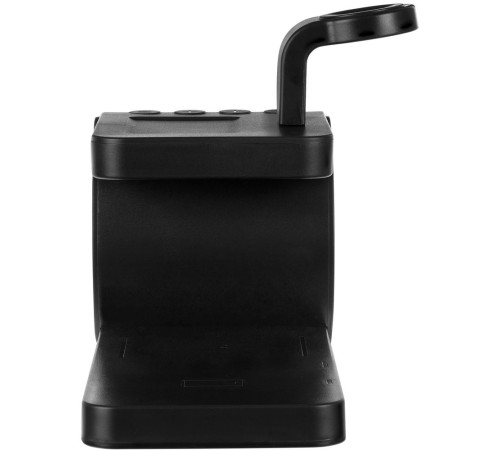 Станция беспроводной зарядки с часами fullStack, черная