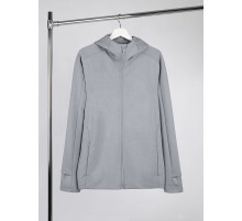 Куртка с капюшоном унисекс Begi, серая