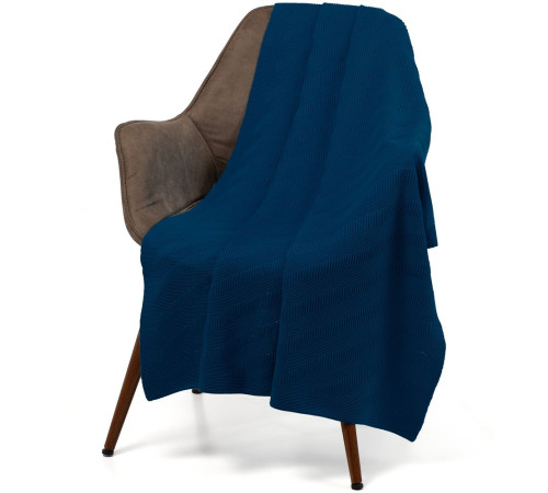 Плед Locus Solus, синий (морская волна)