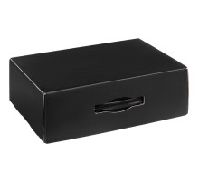 Коробка Matter Light, черная, с черной ручкой