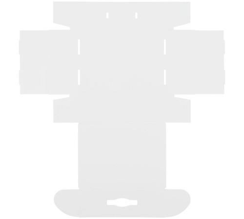 Коробка Matter Light, белая, с черной ручкой