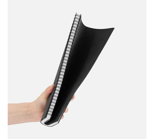 Ежедневник Notera Maxi, недатированный, черный