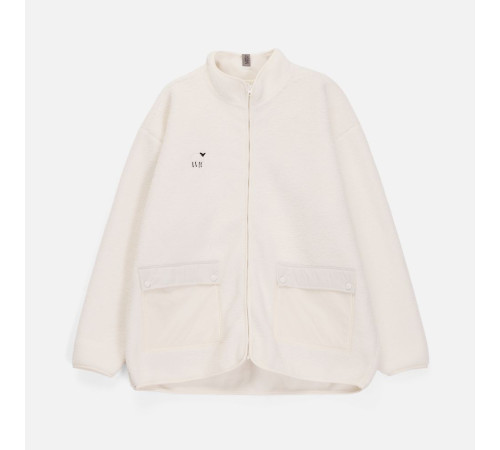 Куртка унисекс Oblako, молочно-белая