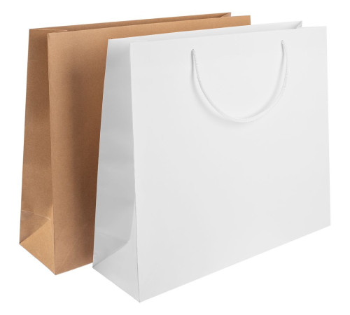 Пакет бумажный Plat L, крафт