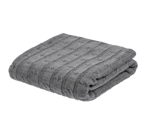 Плед Trenza, серый