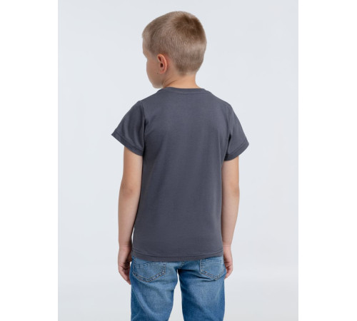 Футболка детская T-Bolka Kids, темно-серая (графит)