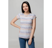 Футболка женская Rayet Lady двусторонняя, оранжевая с фиолетовым