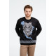 Джемпер Totem Wolf, черный