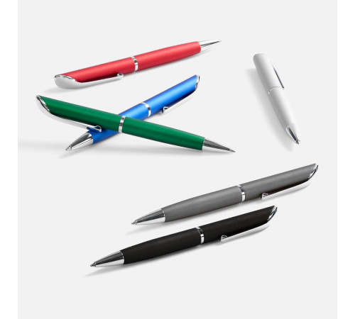 Ручка шариковая Glide, зеленая