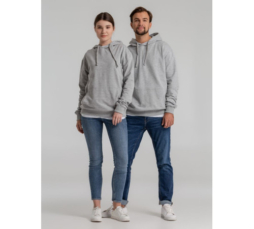 Толстовка с капюшоном Unit Kirenga, серый меланж