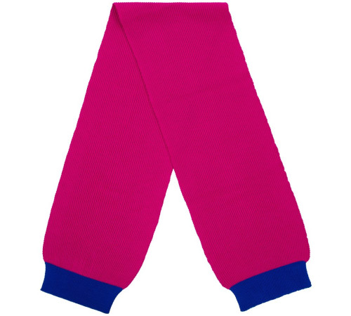 Шарф Snappy, фуксия с синим