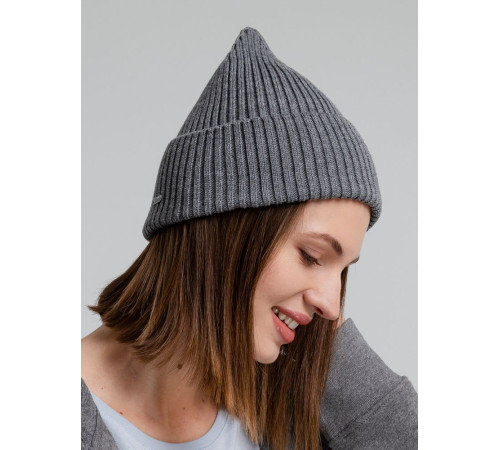 Шапка Stout, серый меланж