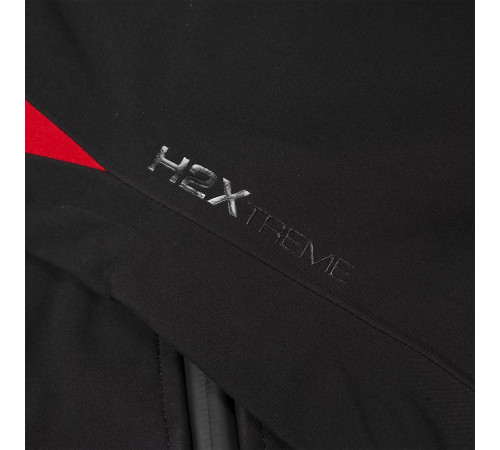 Куртка софтшелл мужская Patrol, черная с синим